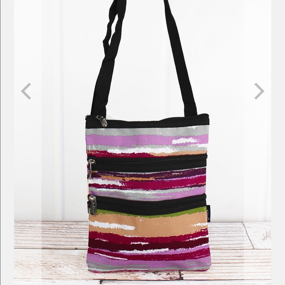 ❤️Striped Crossbody bag! New!